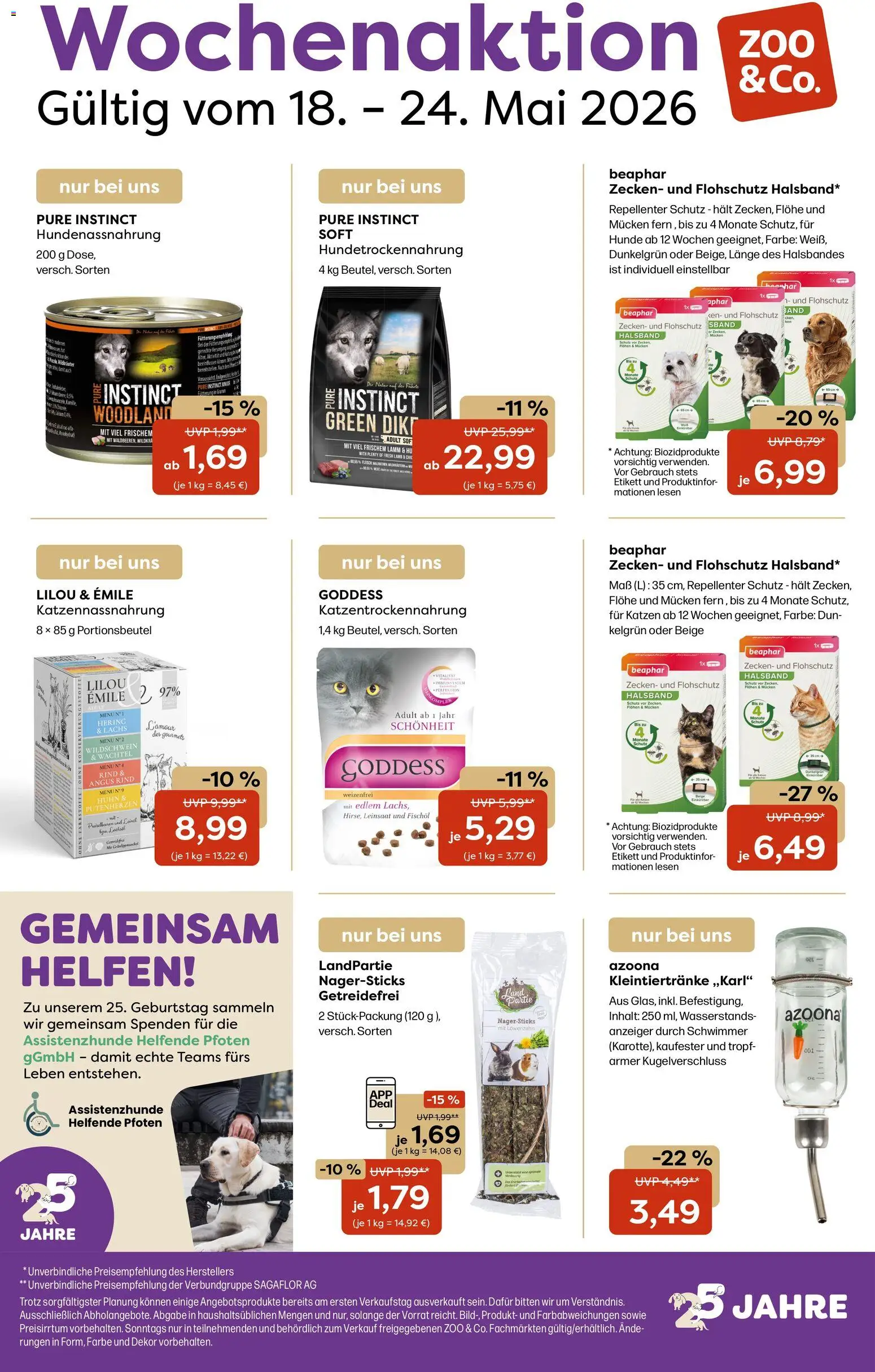 Vorschau von dem Prospekt des Geschäftes Zoo & co, gültig ab dem 18.05.2026