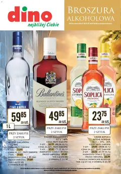 Pogląd gazetki "Dino gazetka alkoholowa" ze sklepu Dino ważnej od 03.07.2026