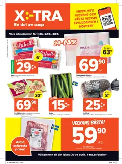 Förhandsgranska reklamblad Coop Daglivs erbjudanden från butik Coop Daglivs gäller från 22/06/2026