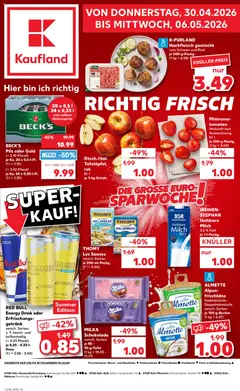 Voorbeeld van Kaufland DE - DE Folder Köln van winkel Kaufland DE geldig vanaf 30-04-2026