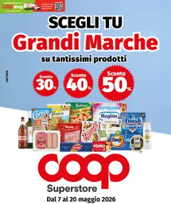 Anteprima dell'opuscolo COOP volantino Superstore Genova dal negozio COOP valido da 07/05/2026