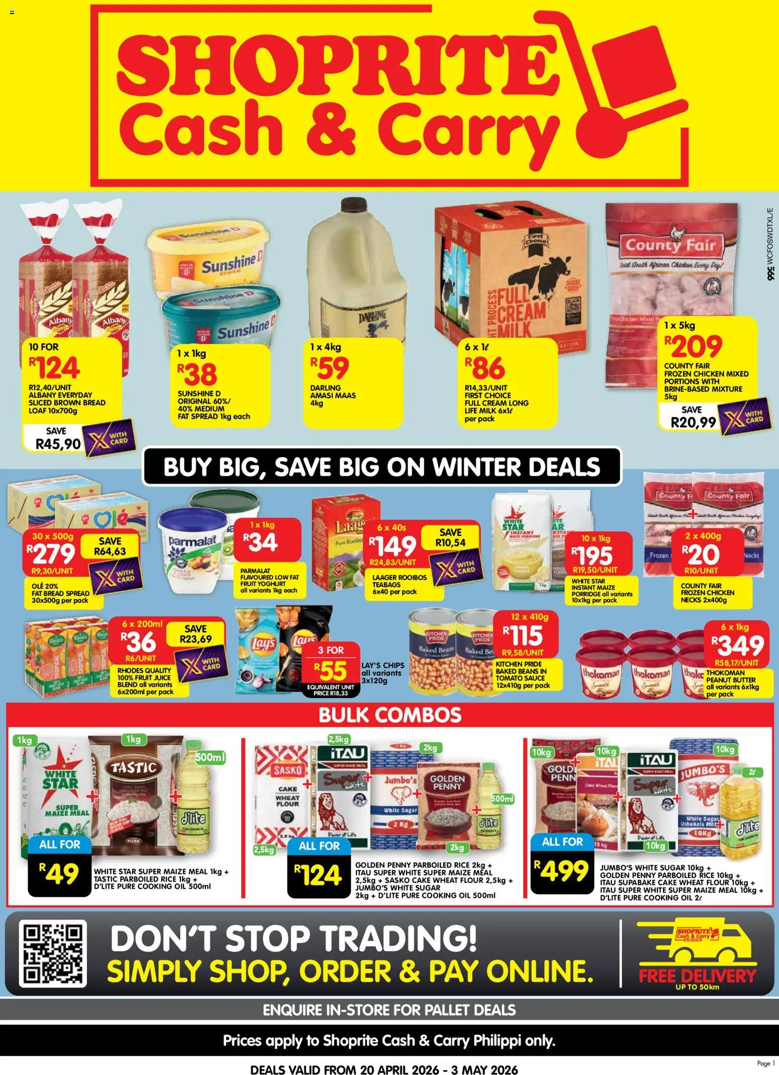 Preview of Shoprite flyer valid from 20/04/2026