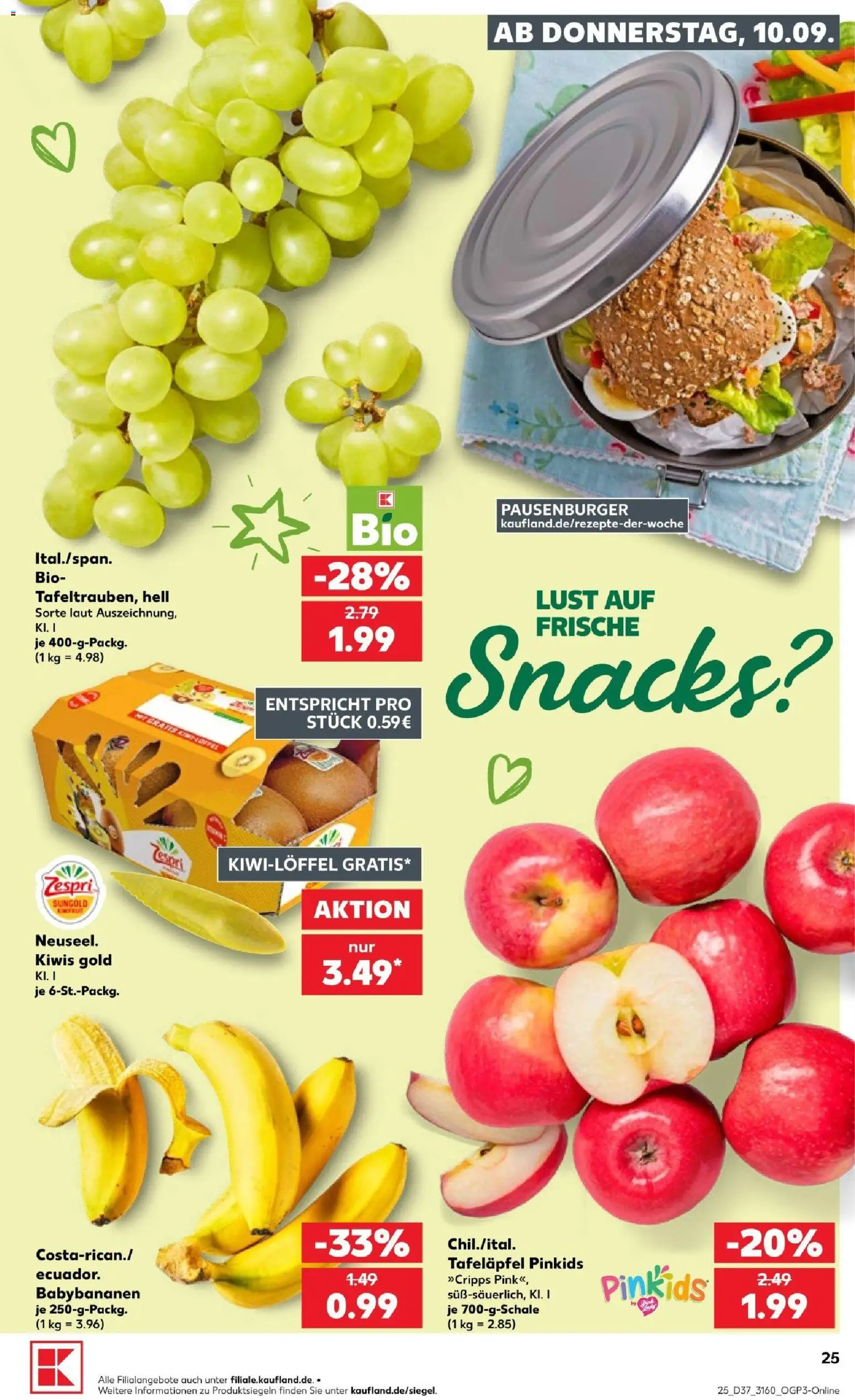Vorschau von dem Prospekt des Geschäftes Kaufland, gültig ab dem 10.09.2026