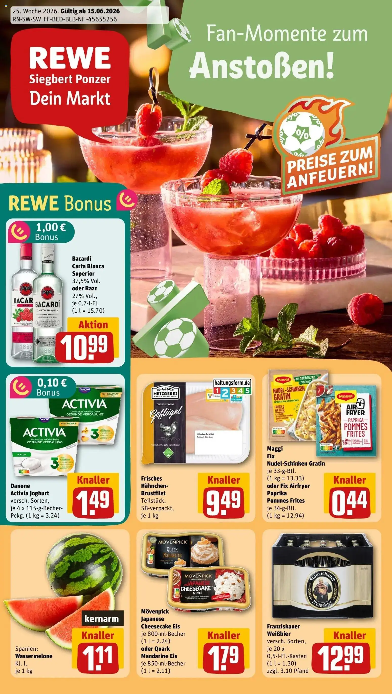 Vorschau von dem Prospekt des Geschäftes Rewe, gültig ab dem 14.06.2026