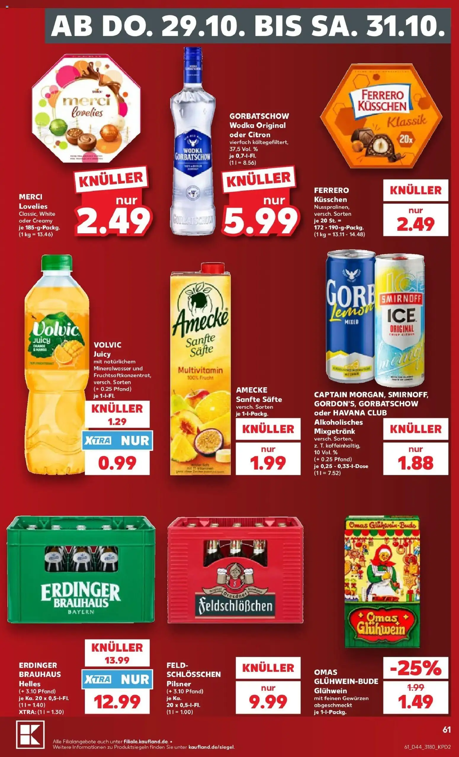 Vorschau von dem Prospekt des Geschäftes Kaufland, gültig ab dem 26.10.2026