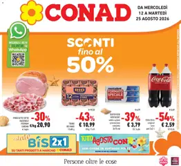 Anteprima dell'opuscolo Conad volantino Lombardia dal negozio Conad valido da 12/08/2026