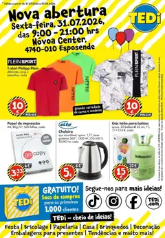 Pré-visualização do folheto da loja TEDi válida a partir de 26/07/2026
