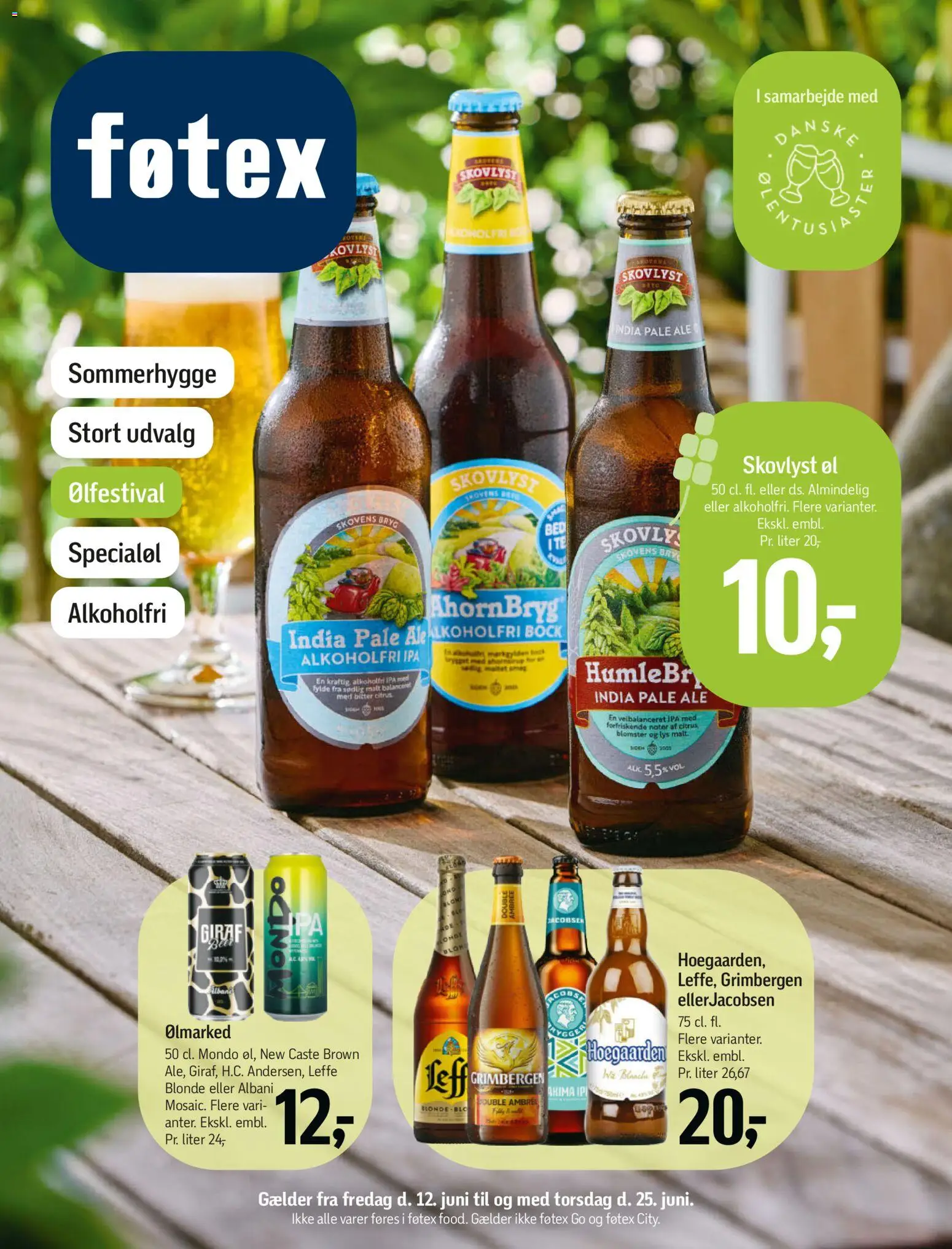 Eksempel på tilbudsavis Føtex - Ølfestival fra butik Føtex gyldig fra 12/06/2026
