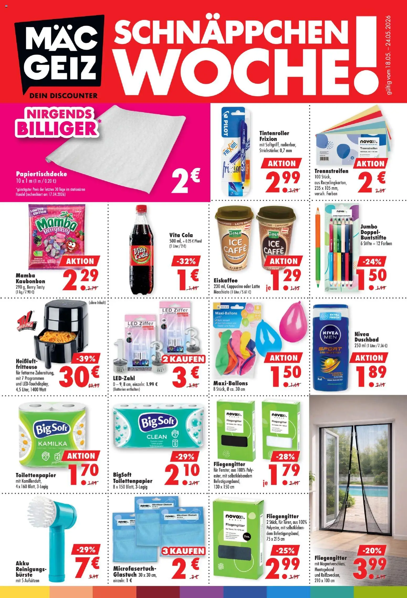 Vorschau von dem Prospekt des Geschäftes Mäc Geiz, gültig ab dem 18.05.2026