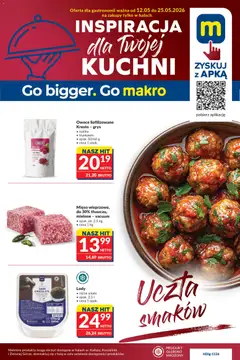 Pogląd gazetki "Makro gazetka - Oferta dla gastronomii" ze sklepu Makro ważnej od 12.05.2026