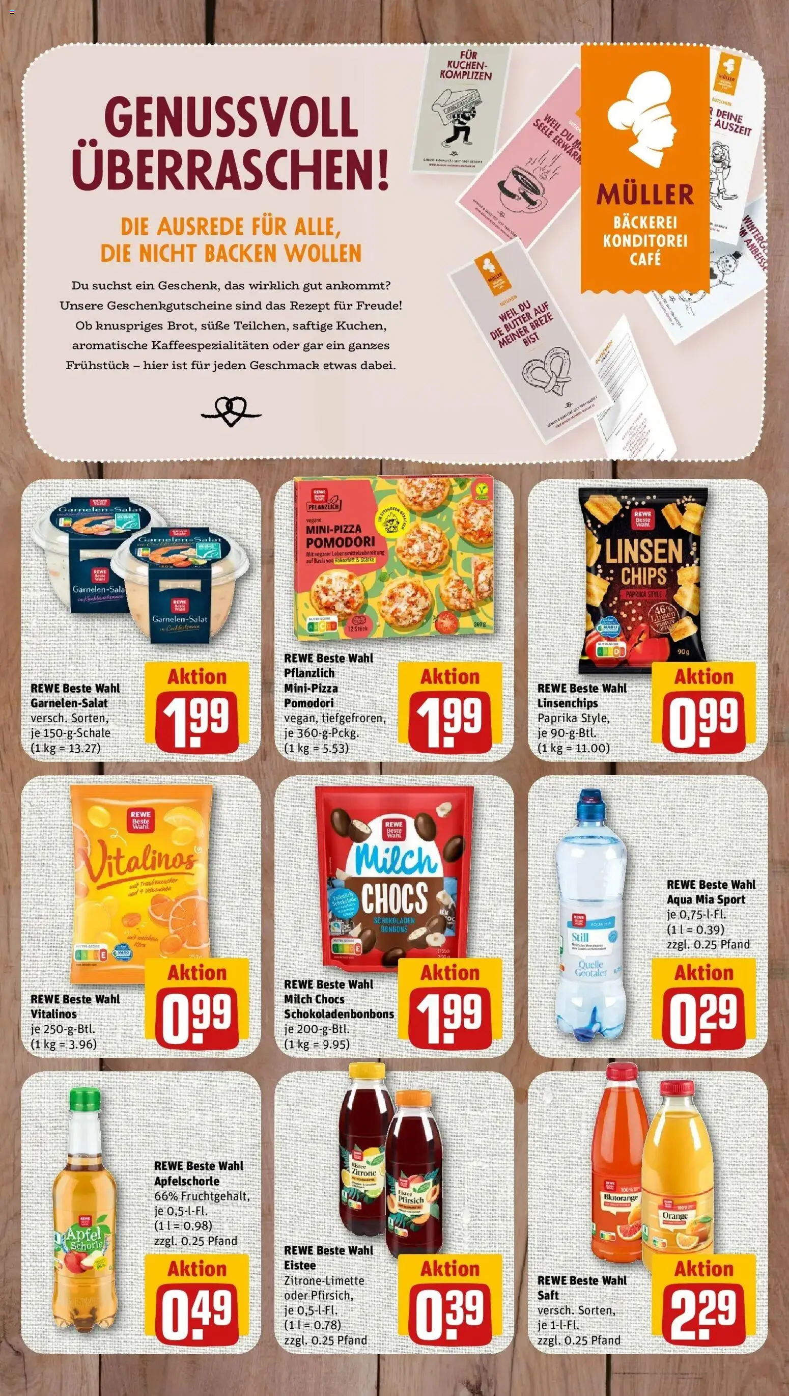 Vorschau von dem Prospekt des Geschäftes Rewe, gültig ab dem 26.10.2026