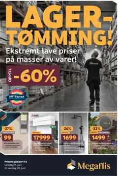 Forhåndsvis Megaflis - Kundeavis fra butikk Megaflis gyldig fra 11/06/2026
