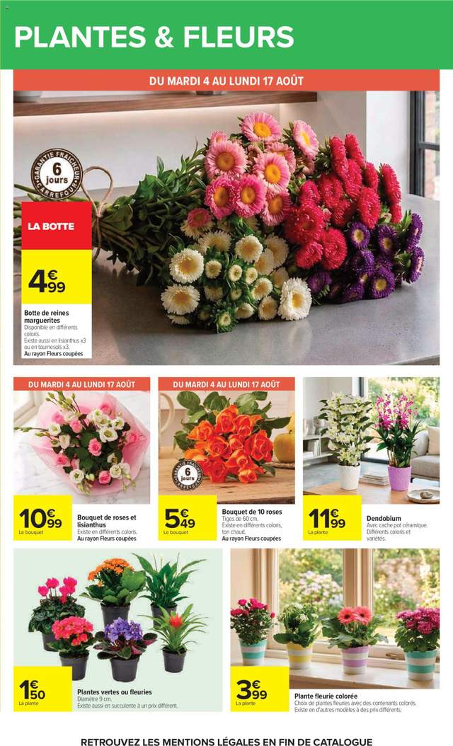 Nouveau catalogue Carrefour à partir du 04/08