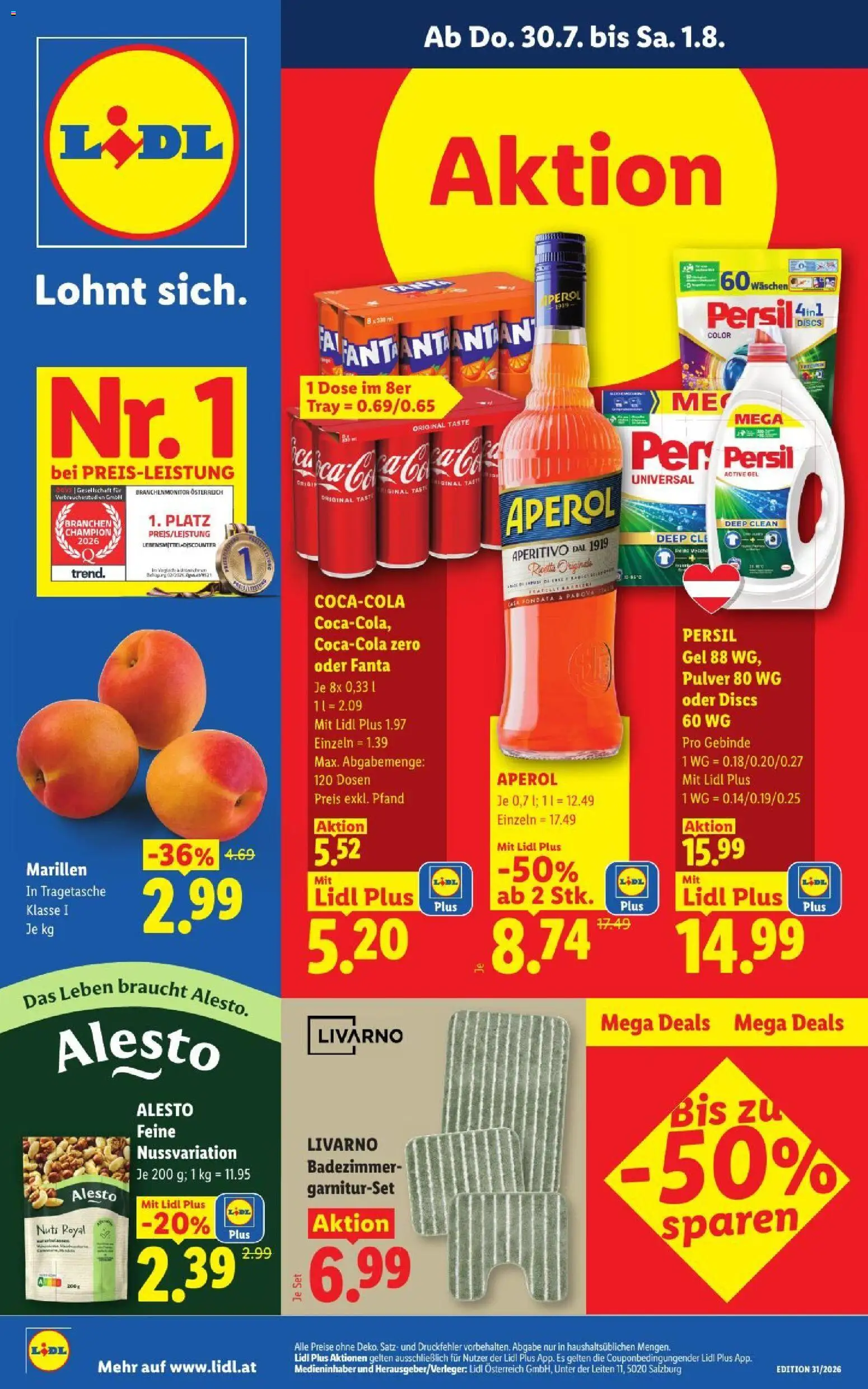 Vorschau der Angebote: Lidl Lidl - Flugblatt gültig ab 30.07.2026