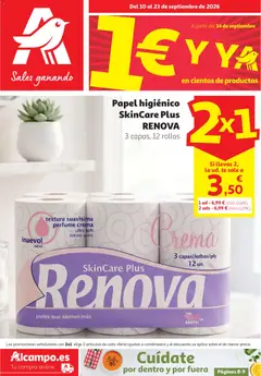Vista previa del folleto de la tienda Alcampo válido desde el 10/09/2026 