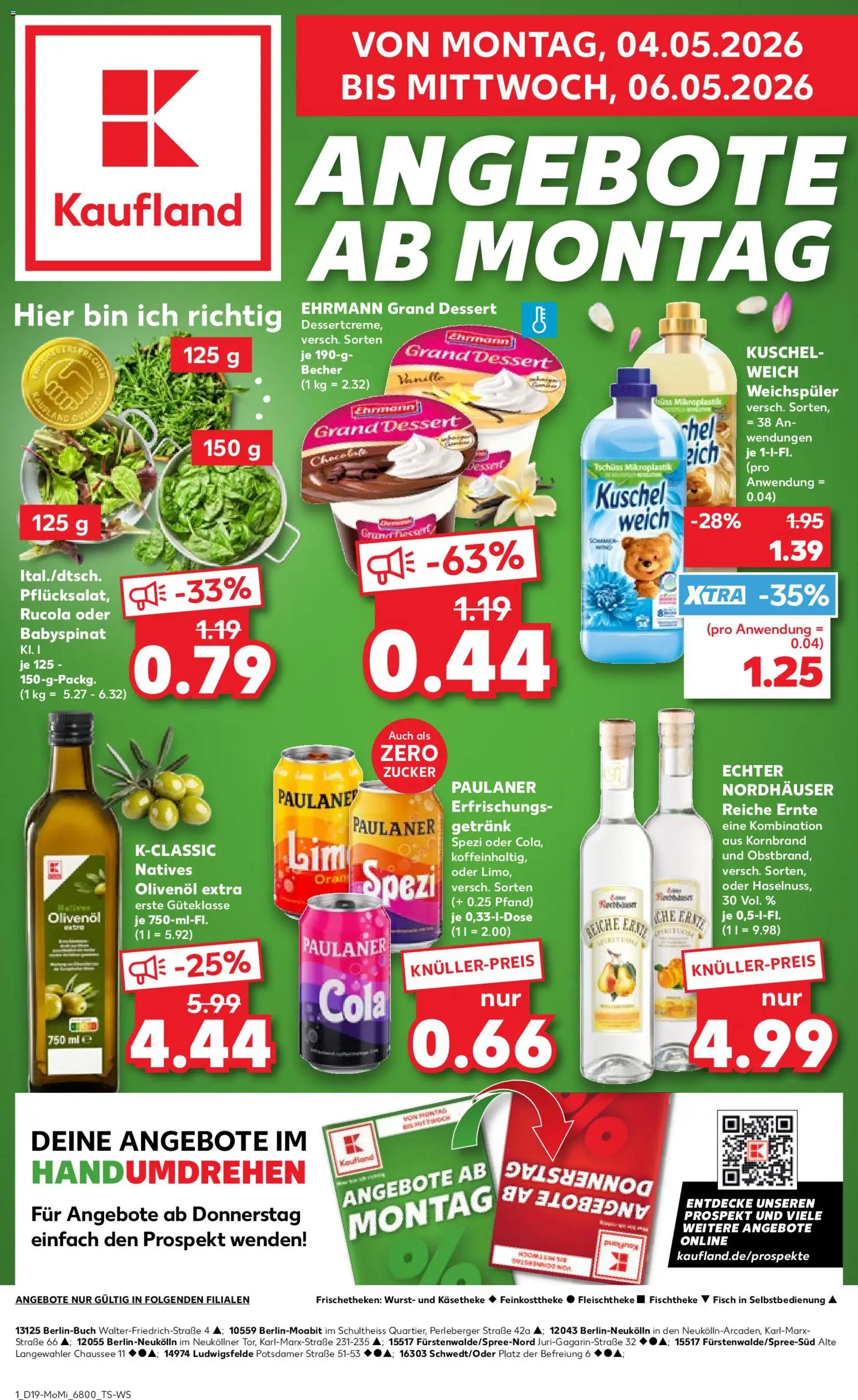 Vorschau von dem Prospekt des Geschäftes Kaufland, gültig ab dem 04.05.2026