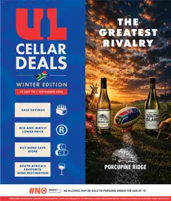 Preview of Ultra Liquors flyer valid from 14/07/2026