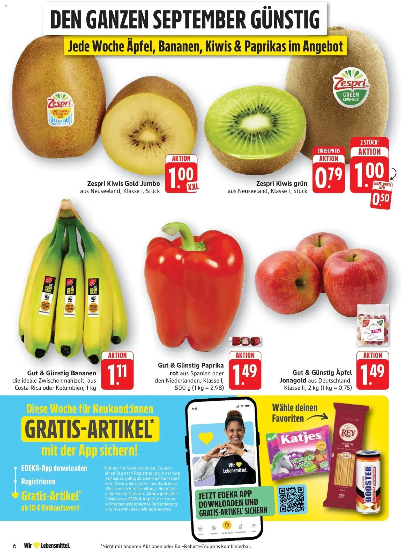 Vorschau von dem Prospekt des Geschäftes Edeka, gültig ab dem 07.09.2026