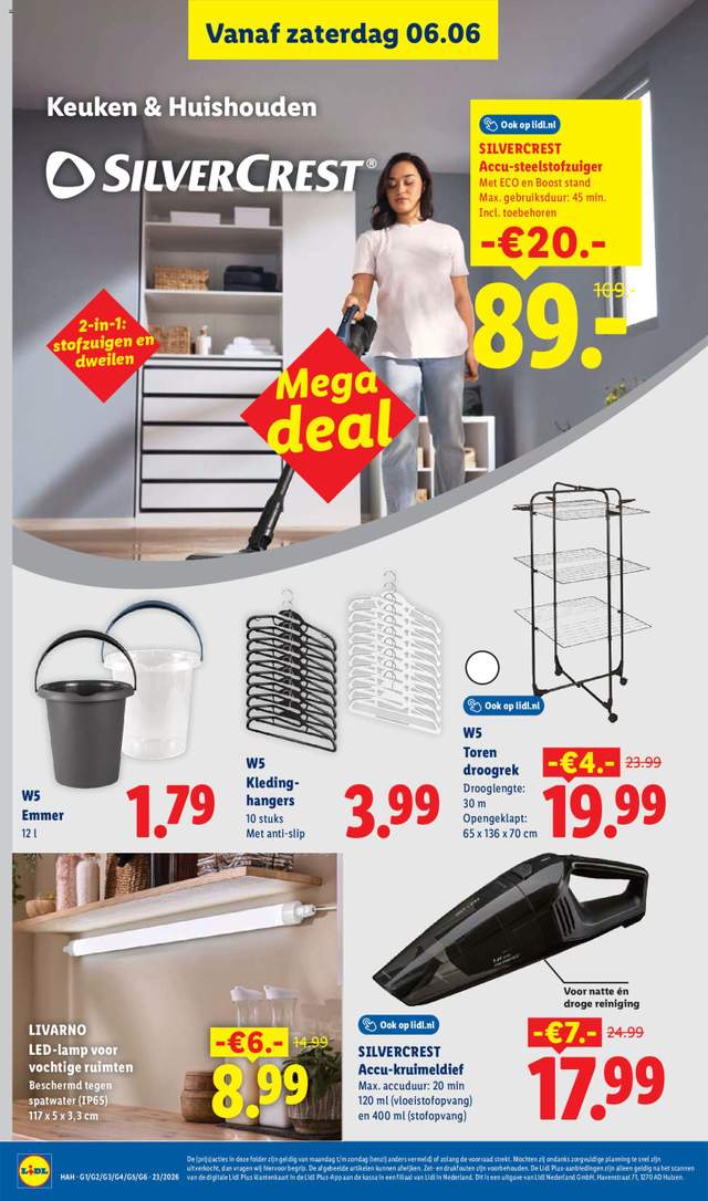 Nieuwe Lidl folder vanaf 01-06