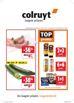 Prévisualisation de Colruyt Folder / Publicité du magasin Colruyt formulaire valide 20/05/2026