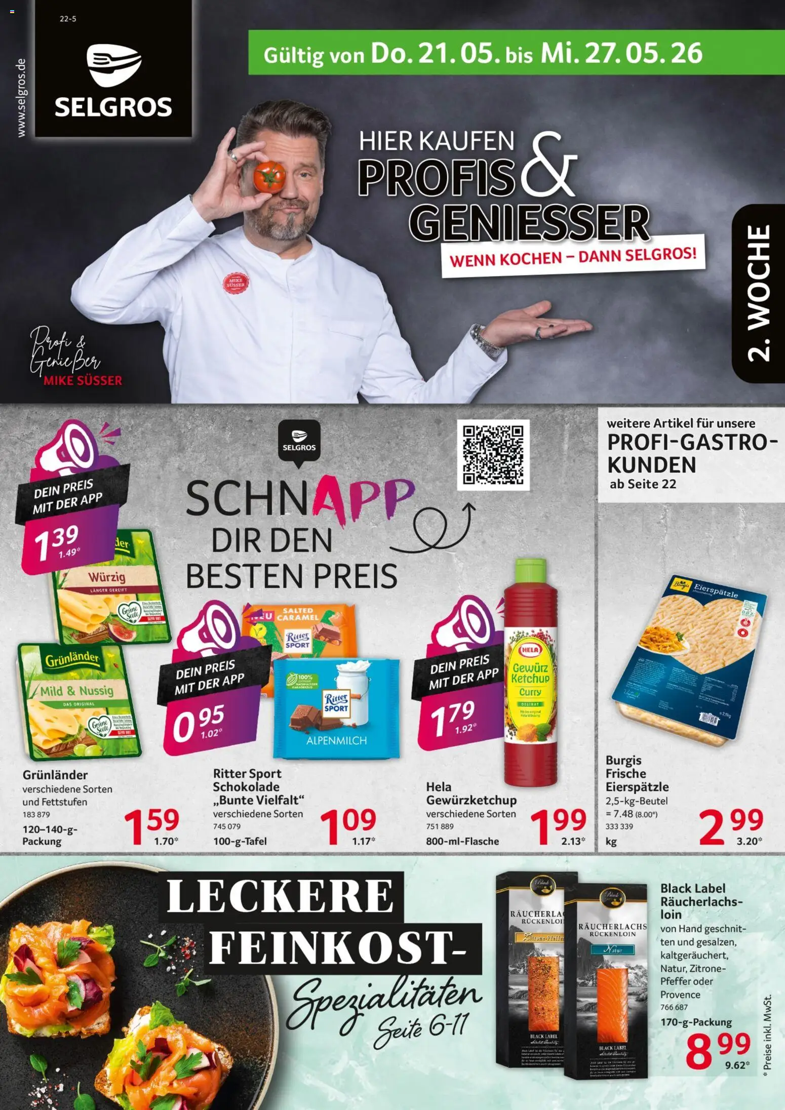 Vorschau von dem Prospekt des Geschäftes Selgros, gültig ab dem 21.05.2026