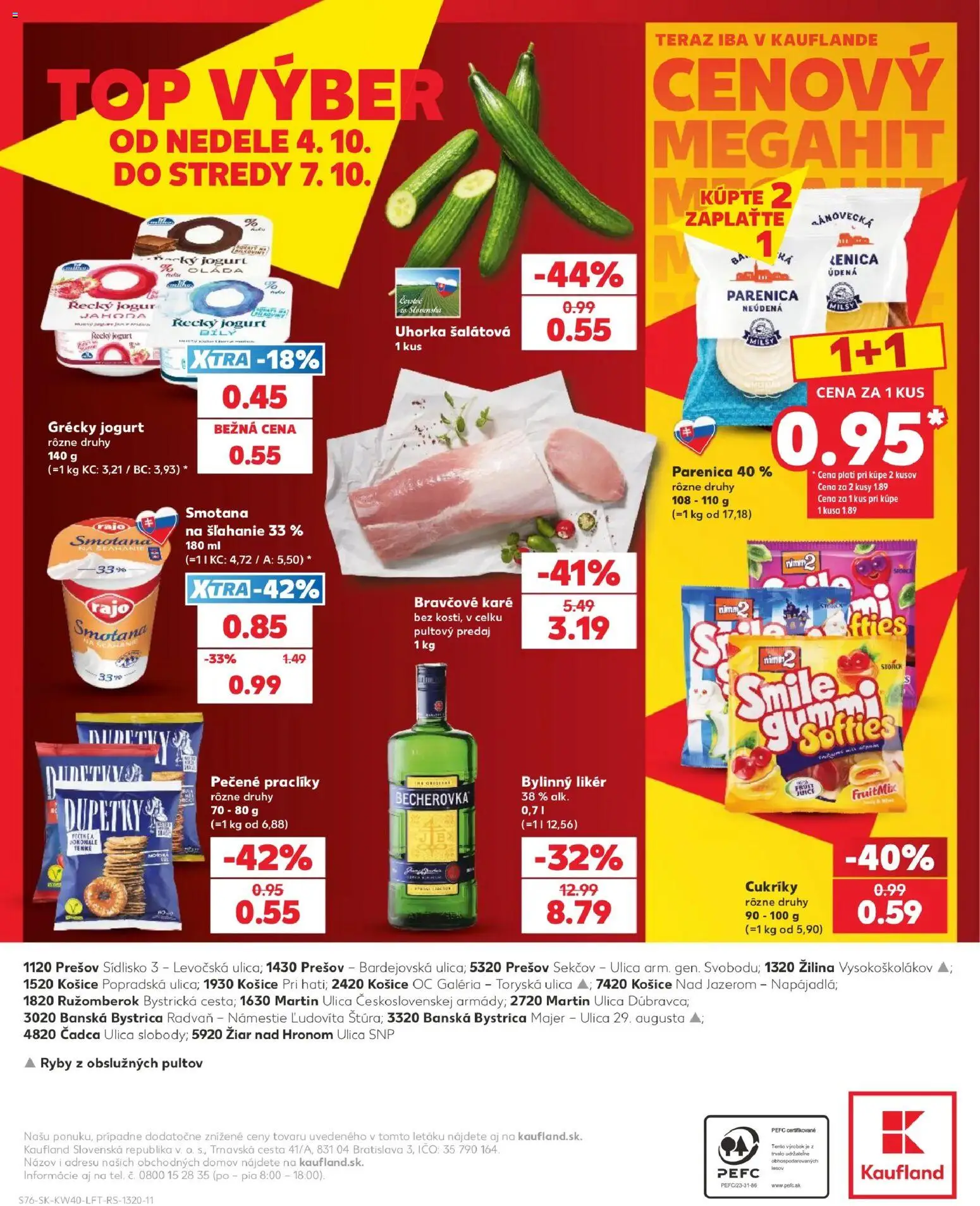 Náhľad Kaufland letáku platného od 01.10.2026