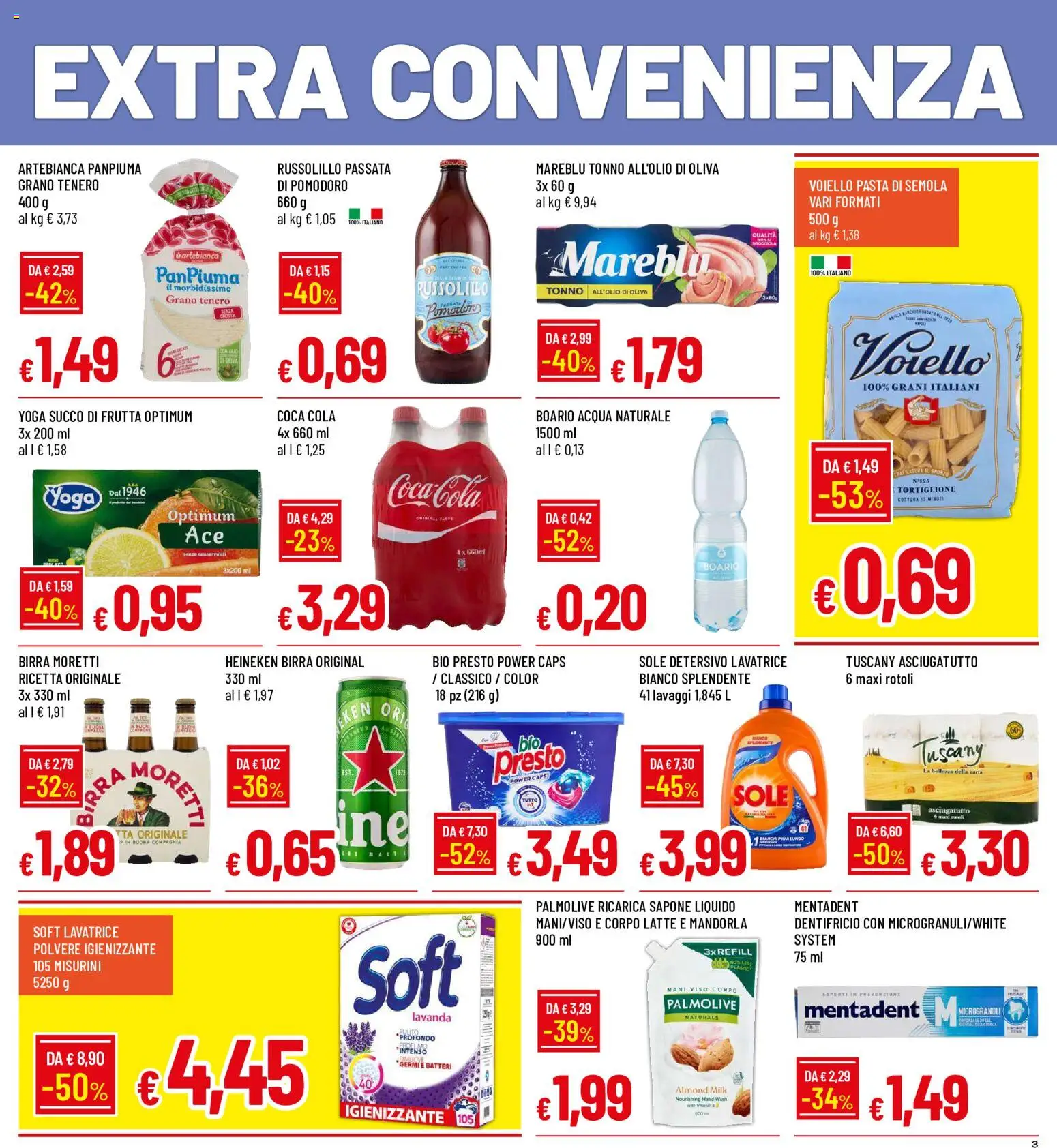 Anteprima dell'opuscolo Galassia volantino dal negozio Galassia valido da 29/10/2026 - Pasta, Acqua, Birra, Frutta, Tonno, Lavanda, Mandorla, Succo di frutta