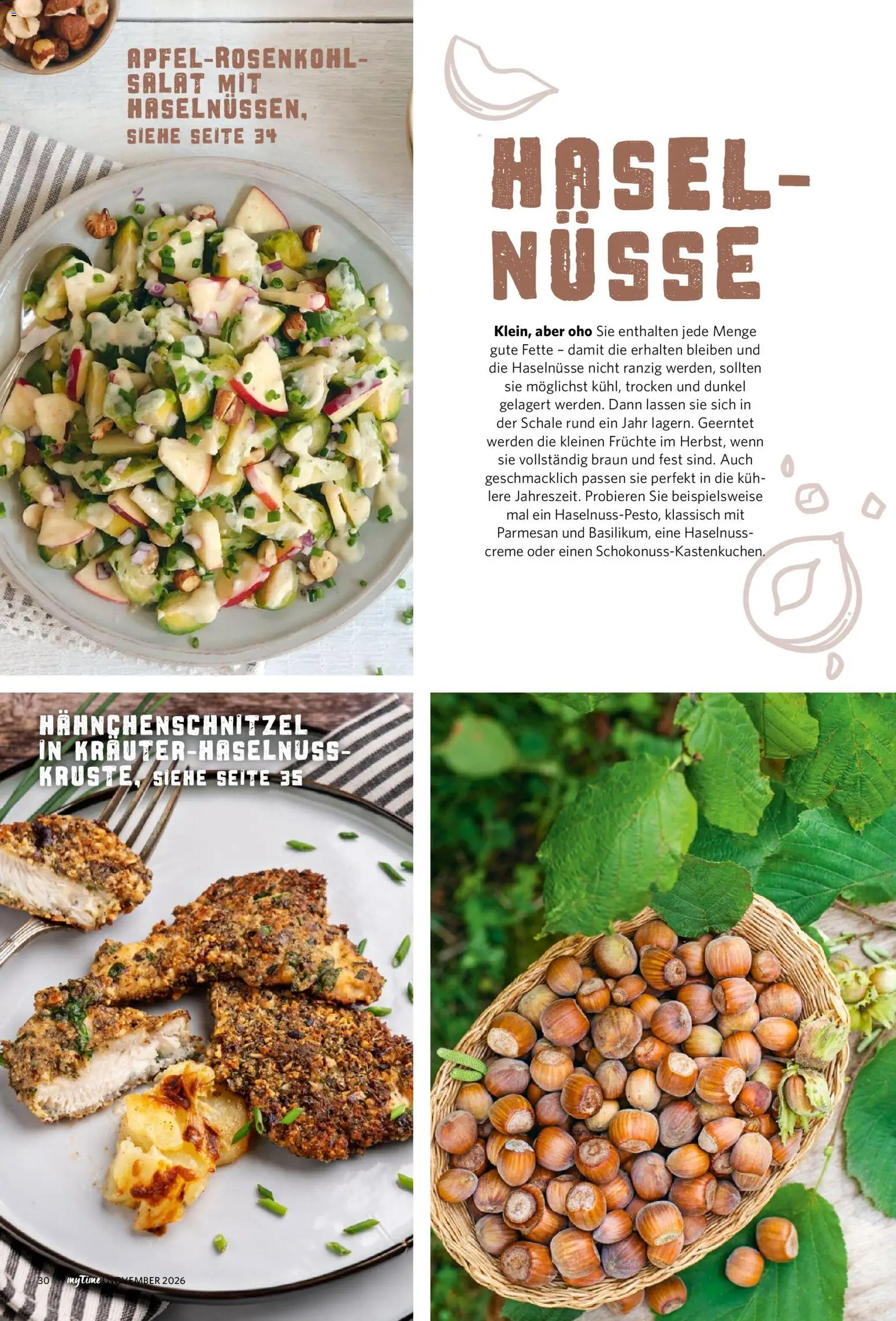 Vorschau von dem Prospekt des Geschäftes Famila Nordwest, gültig ab dem 01.11.2026 - Salat, Nüsse, Creme