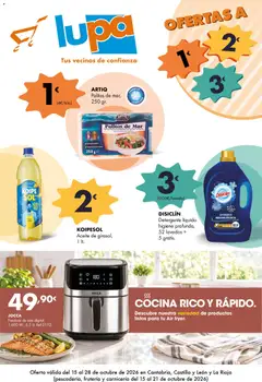 Vista previa del folleto de la tienda Lupa Supermercados válido desde el 15/10/2026 