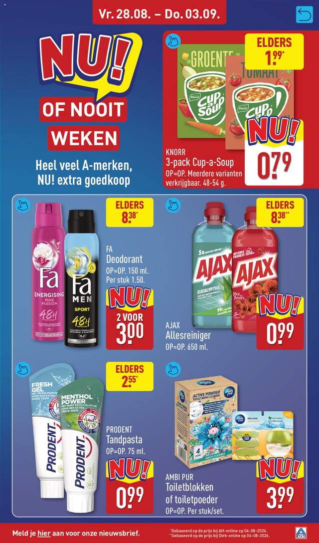 Nieuwe Aldi folder vanaf 24-08