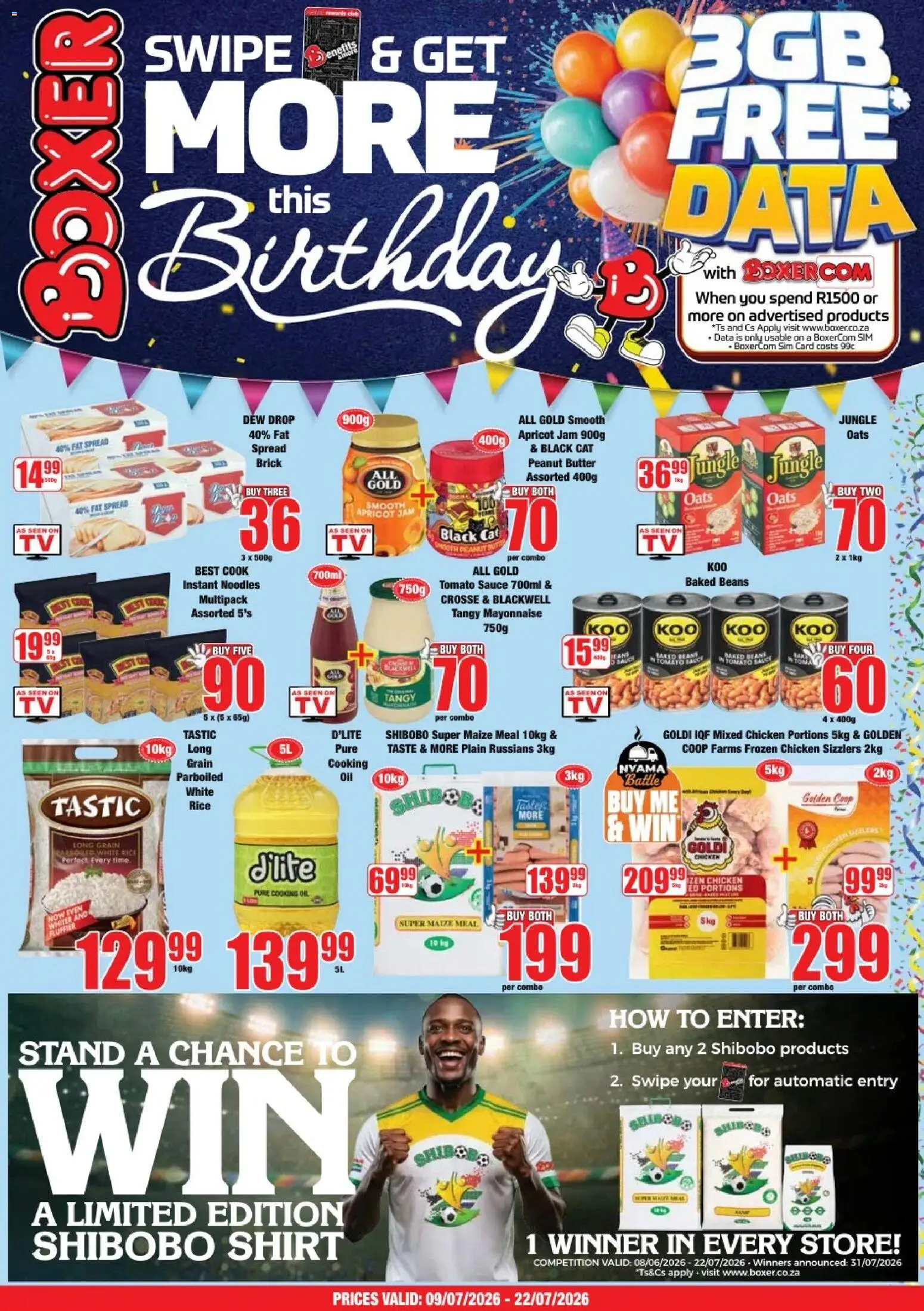 Preview of Boxer flyer valid from 09/07/2026