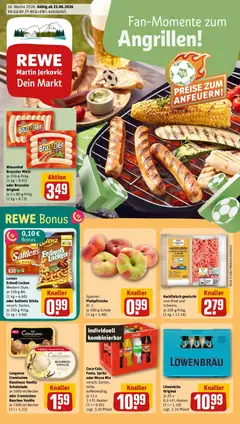 Vorschau von dem Prospekt des Geschäftes Rewe, gültig ab dem 21.06.2026
