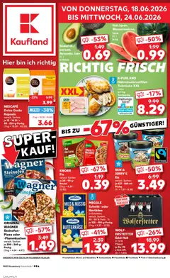 Vorschau von dem Prospekt des Geschäftes Kaufland, gültig ab dem 18.06.2026