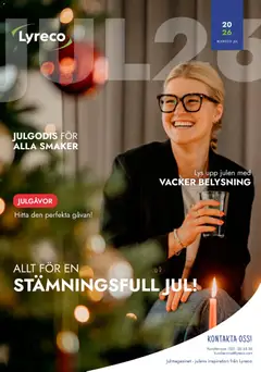 Förhandsgranska reklamblad Lyreco erbjudanden julfolder från butik Lyreco gäller från 16/09/2026