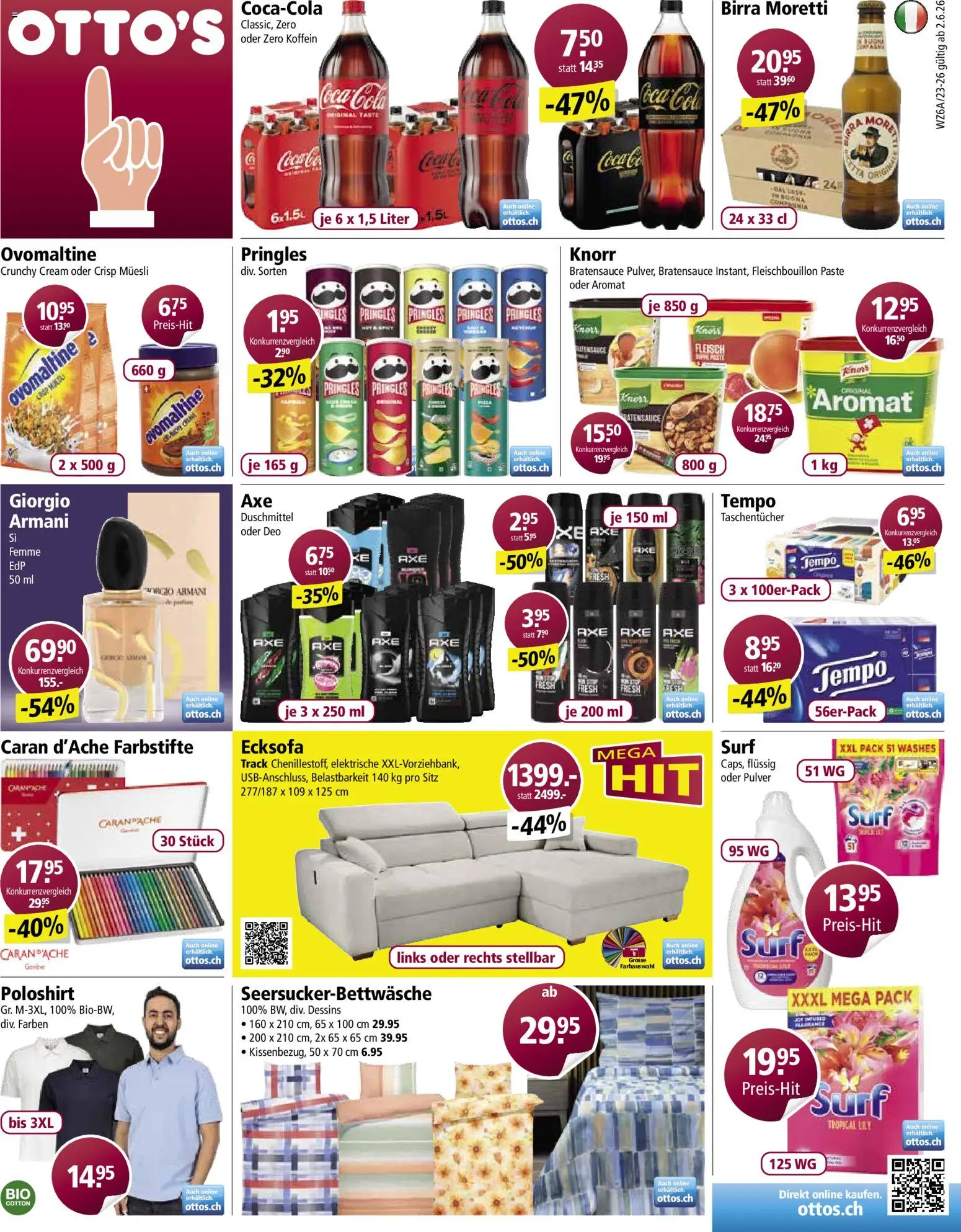 Vorschau des Merkblatts Otto's aktionen vom Shop Otto's gültig von 02.06.2026 bis 08.06.2026