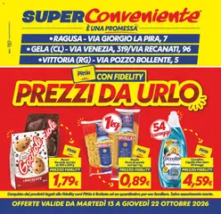 Anteprima dell'opuscolo SuperConveniente volantino Gela, Vittoria dal negozio SuperConveniente valido da 13/10/2026