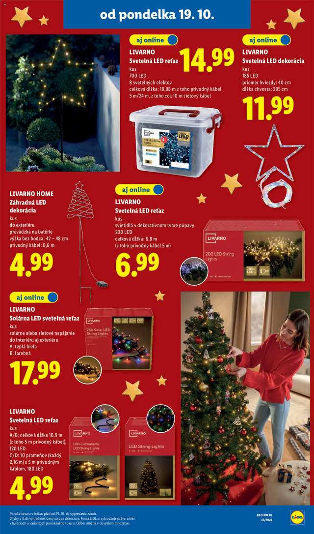 Nový Lidl leták od 19.10.