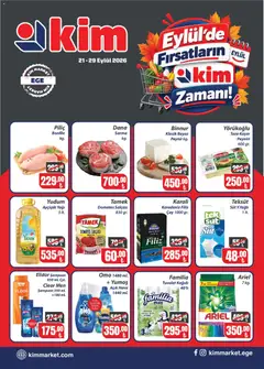 Kim Market Kim Market Katalog - Ege Insert 21.09.2026 - Broşürünün önizlemesi