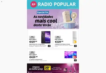 Pré-visualização do folheto da loja Radio Popular válida a partir de 15/07/2026