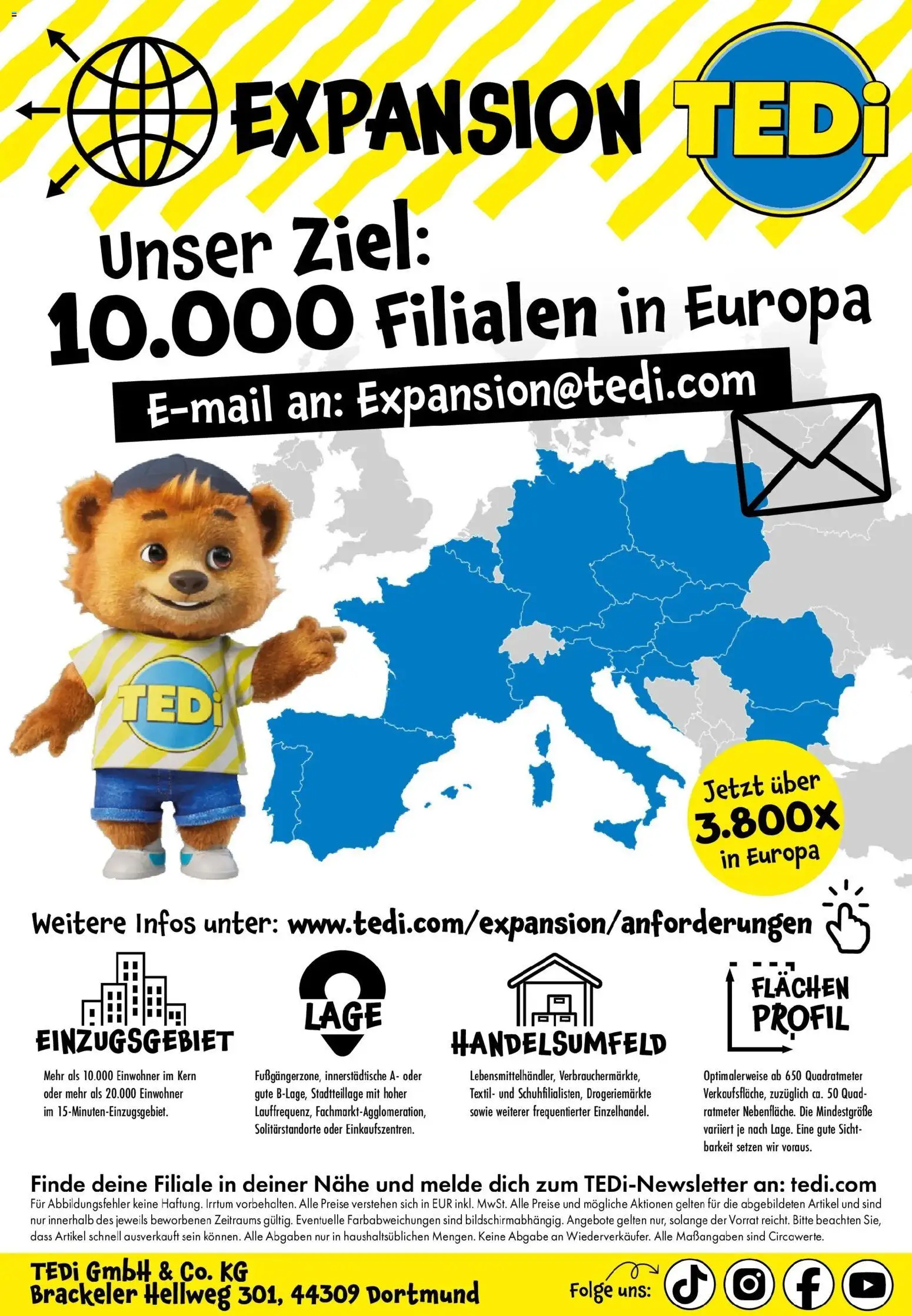 Vorschau von dem Prospekt des Geschäftes TEDi, gültig ab dem 30.10.2026