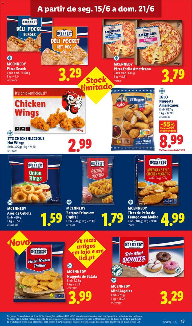 Novo folheto Lidl a partir de 15/06