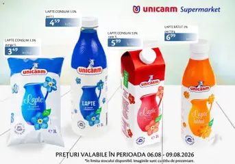 Previzualizarea de cataloage: Unicarm Unicarm Catalog Produse lactate valabil de la 06.08.2026