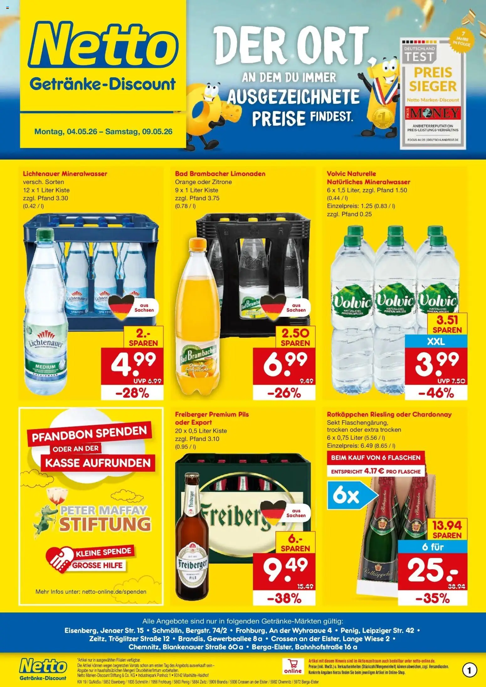 Vorschau von dem Prospekt des Geschäftes Netto Marken-Discount, gültig ab dem 04.05.2026
