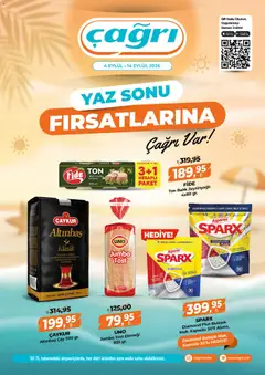 Çağrı Market Çağrı Market Katalog 04.09.2026 - Broşürünün önizlemesi