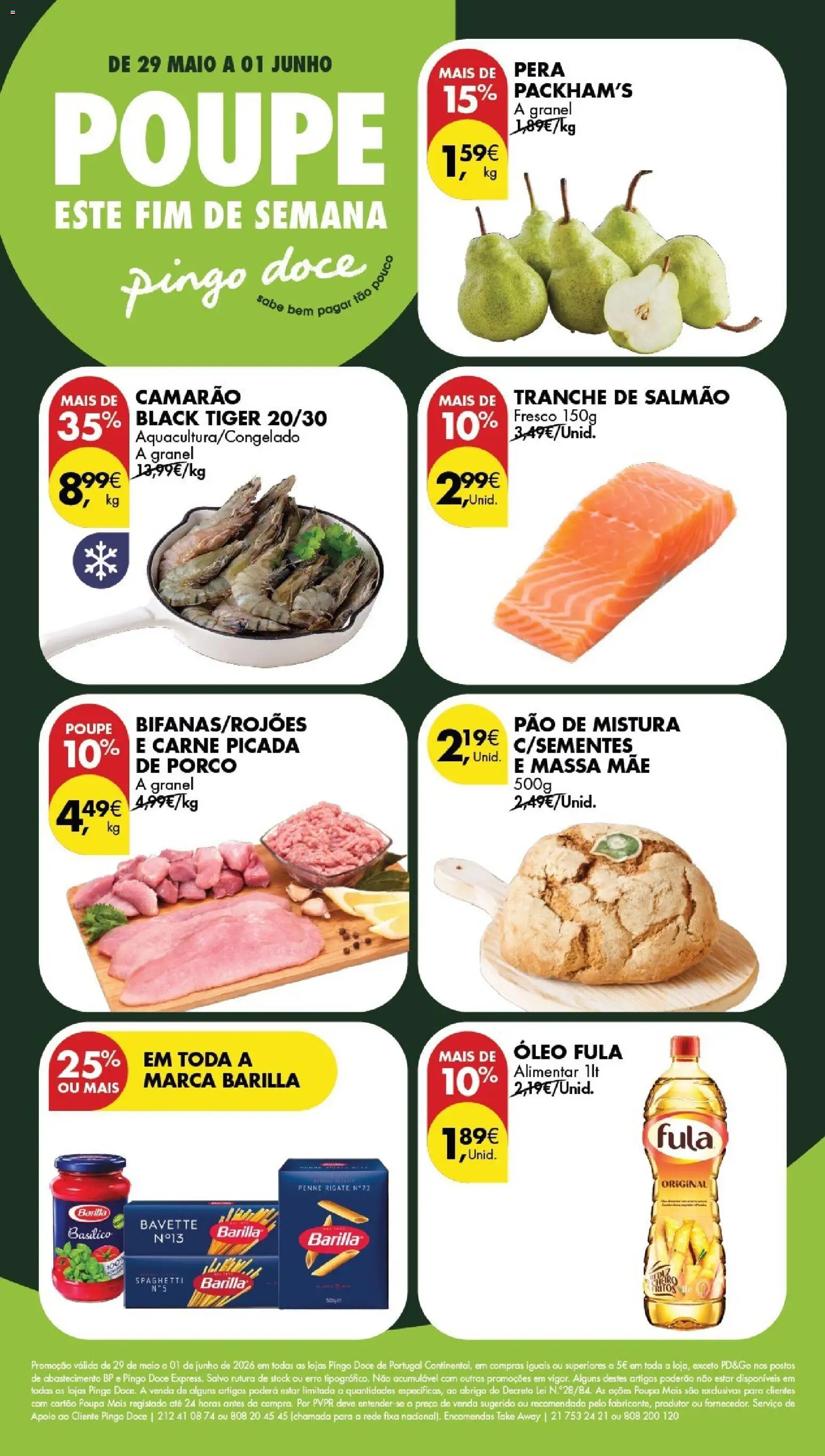 Pré-visualização do folheto da loja Pingo Doce válida a partir de 29/05/2026