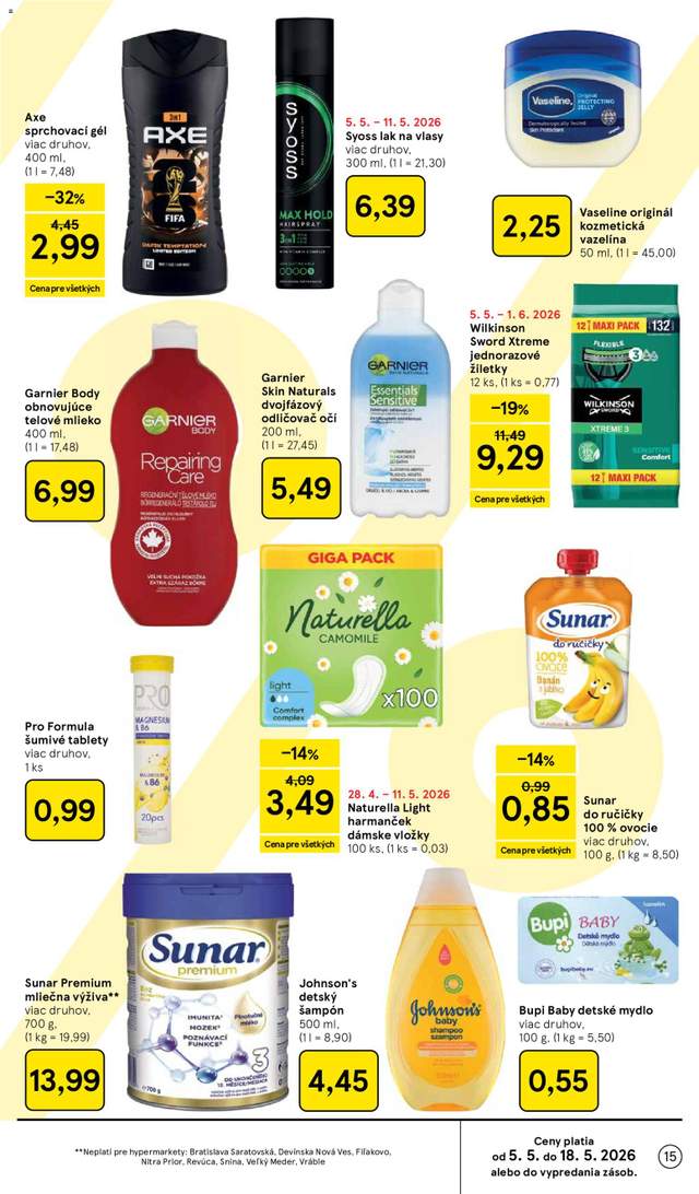 Nový Tesco leták od 06.05.