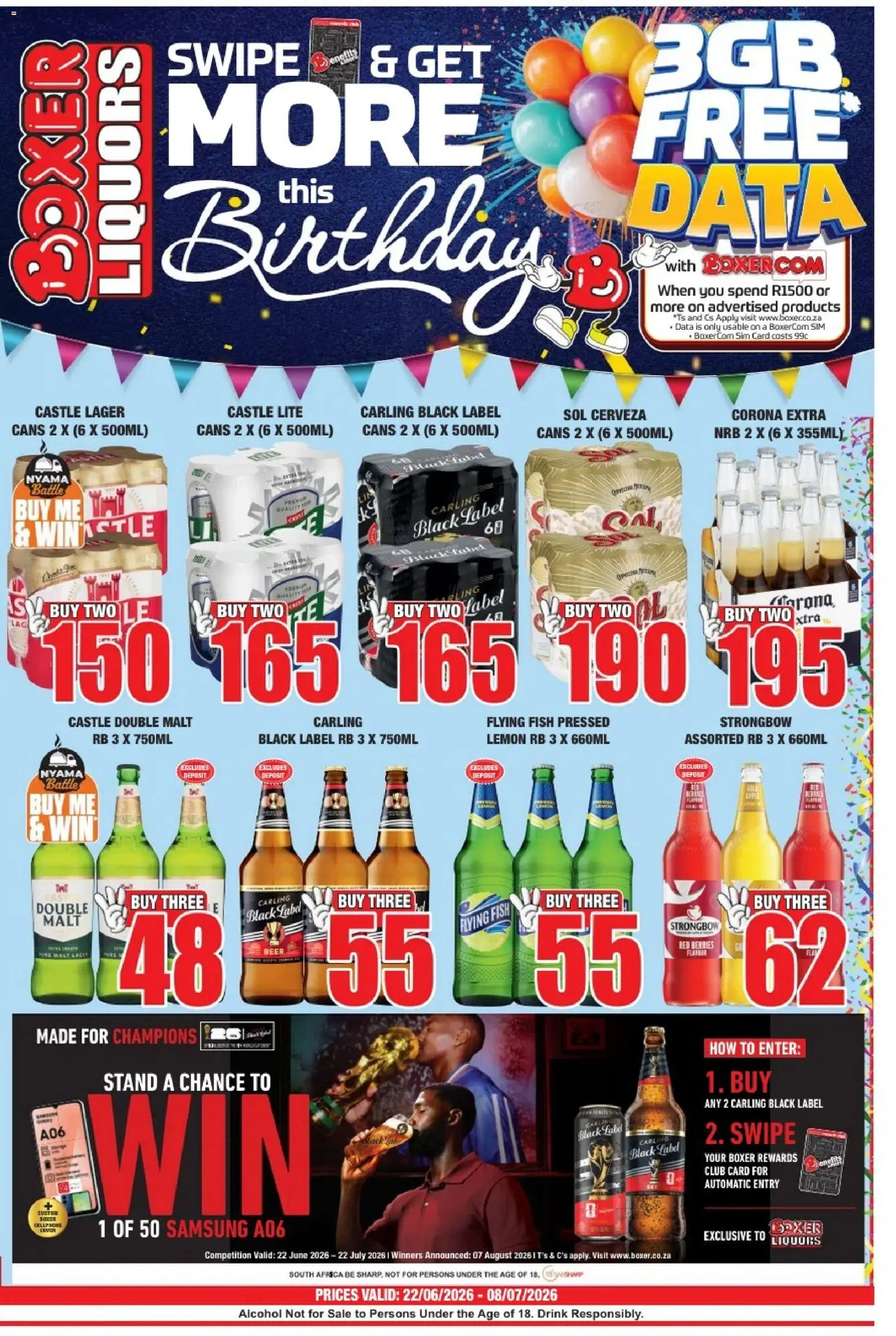 Preview of Boxer flyer valid from 22/06/2026
