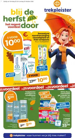 Voorbeeld van Trekpleister folder van winkel Trekpleister geldig vanaf 19-10-2026