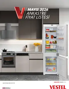 Vestel Vestel - Ankastre Ürünler 01.05.2026 - Broşürünün önizlemesi