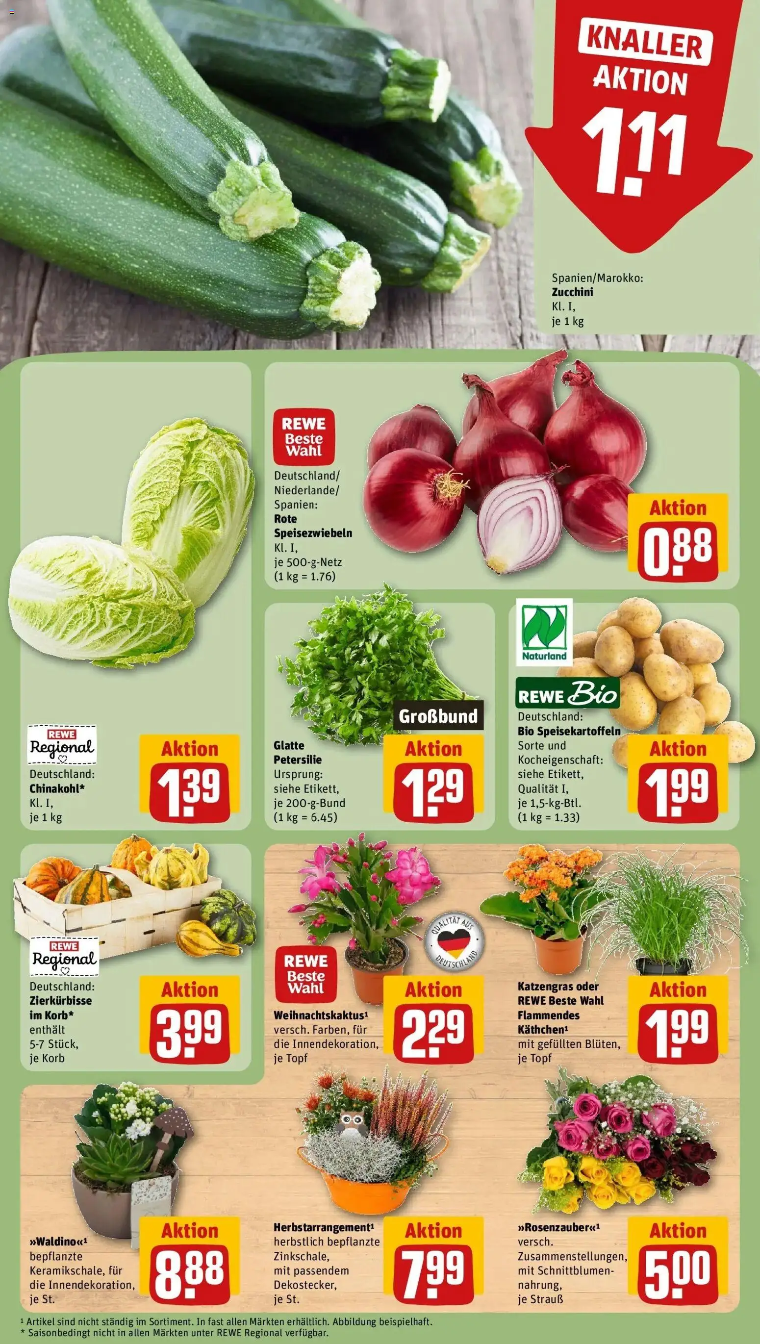 Vorschau von dem Prospekt des Geschäftes Rewe, gültig ab dem 26.10.2026